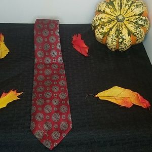 Oscar De La Renta Geometric Royal Tie